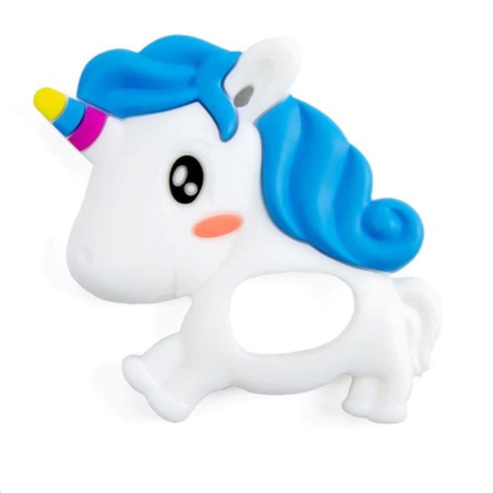 Unicorn silicone teether for baby BPA free